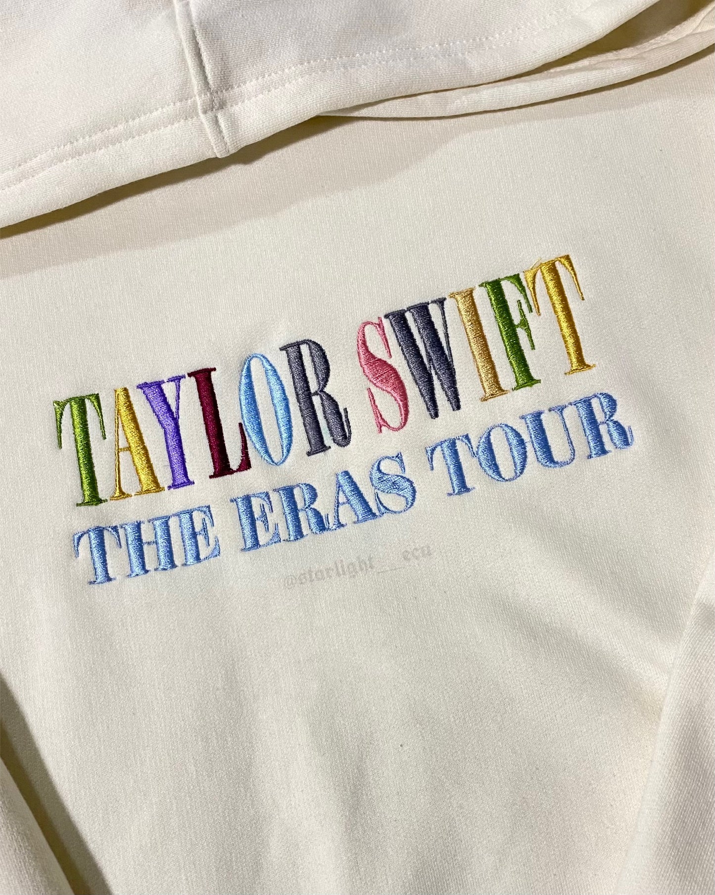 Hoodie bordado eras tour