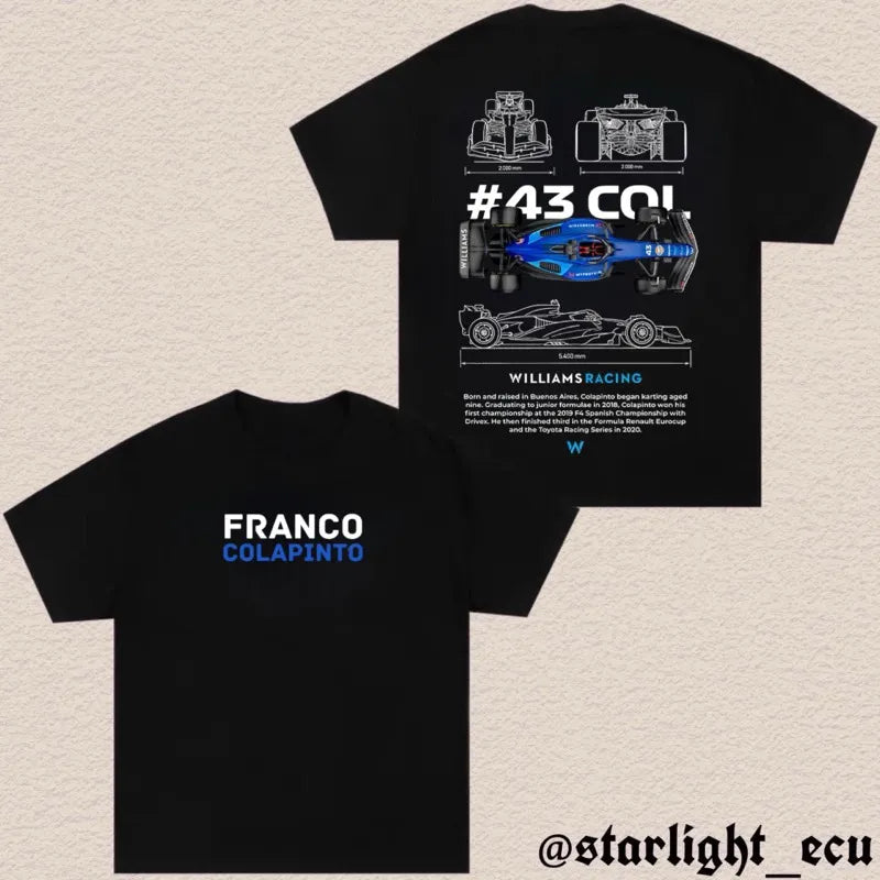 Camiseta franco colapinto