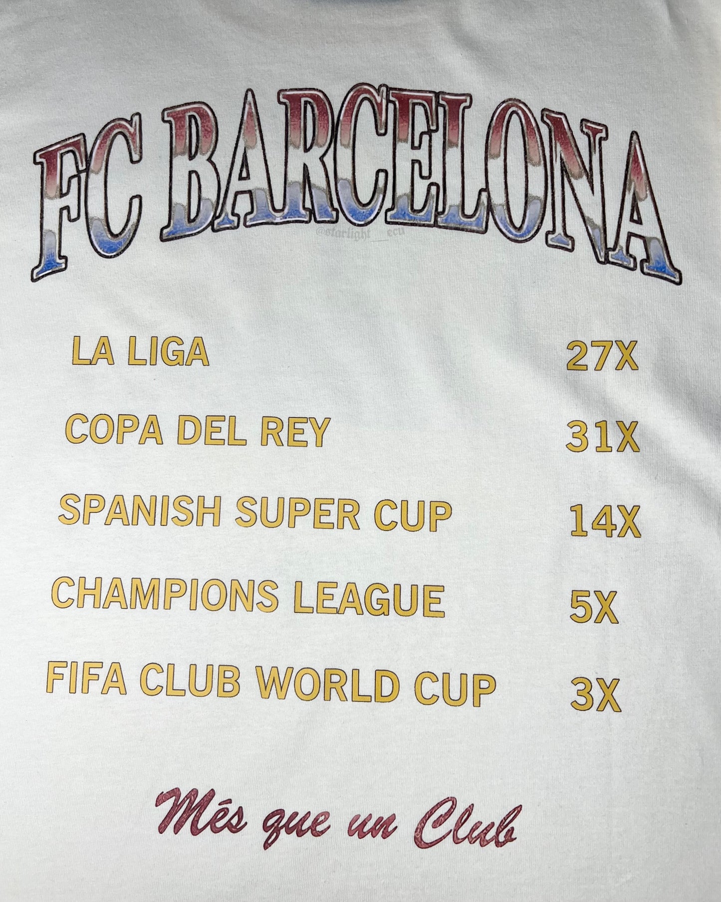 Camiseta FC Barcelona Vintage