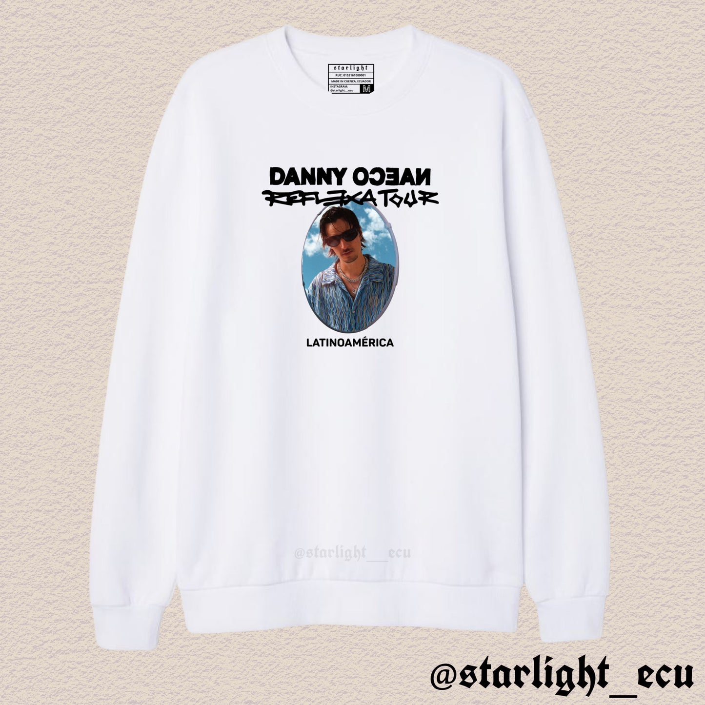 Hoodie reflexa tour danny ocean