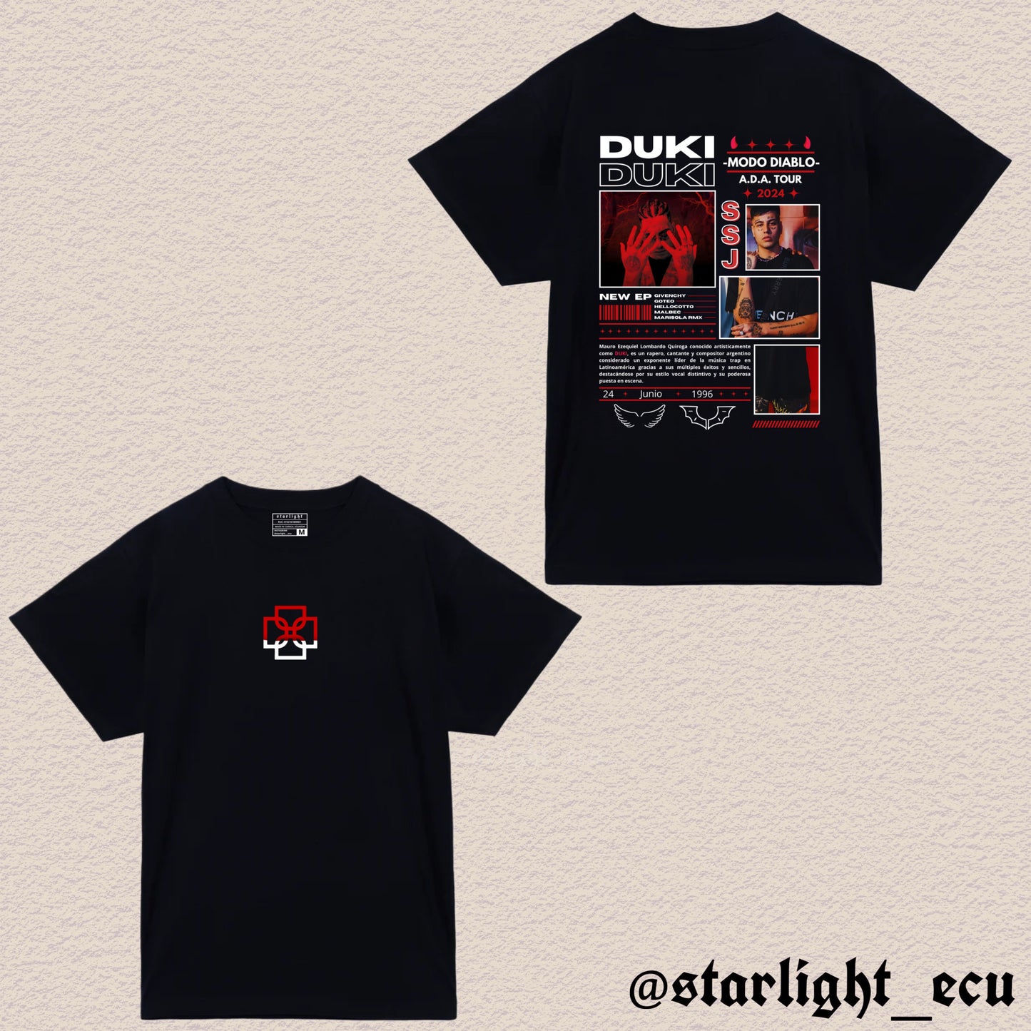 Camiseta Duki
