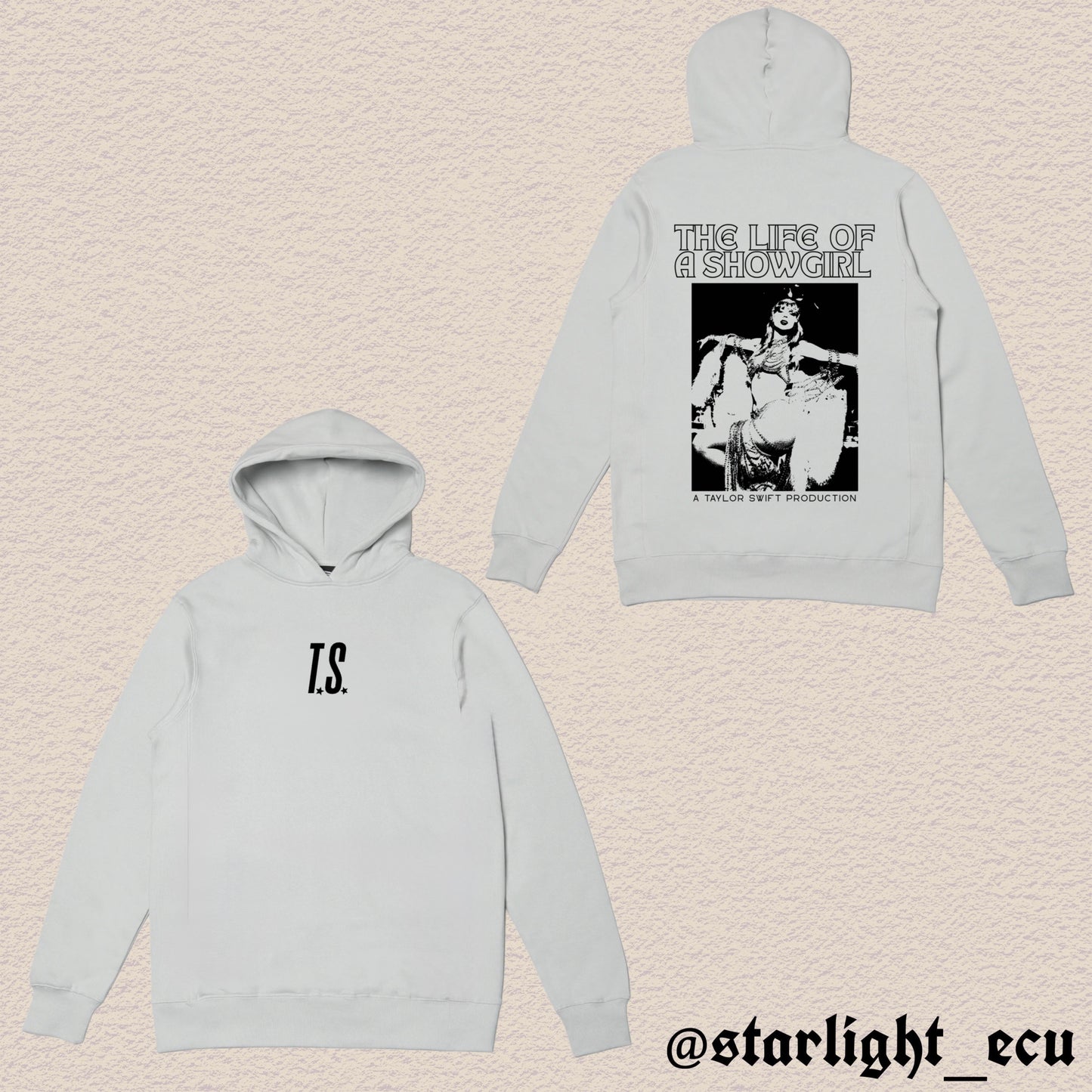 Hoodie sin bolsillo the life of a showgirl