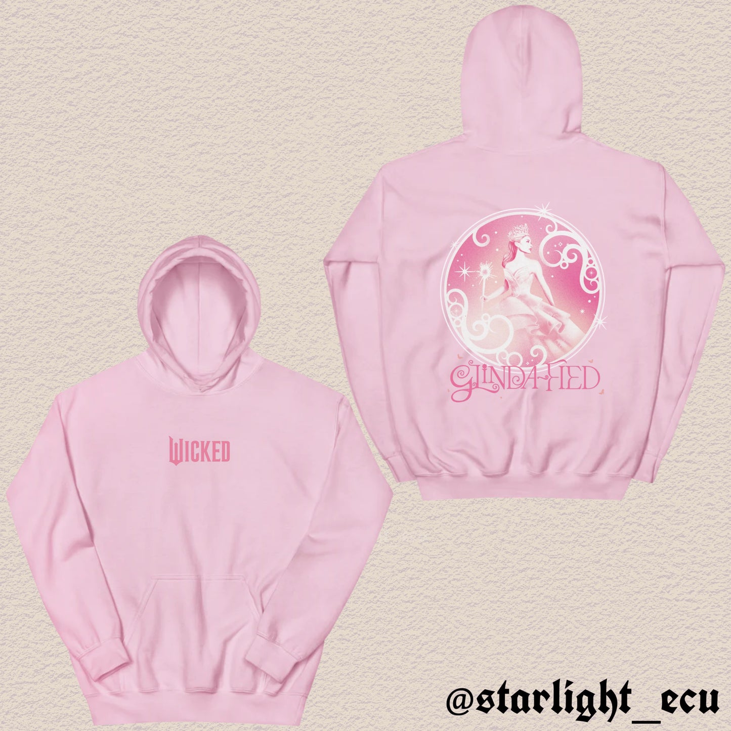 Hoodie wicked Glindafied