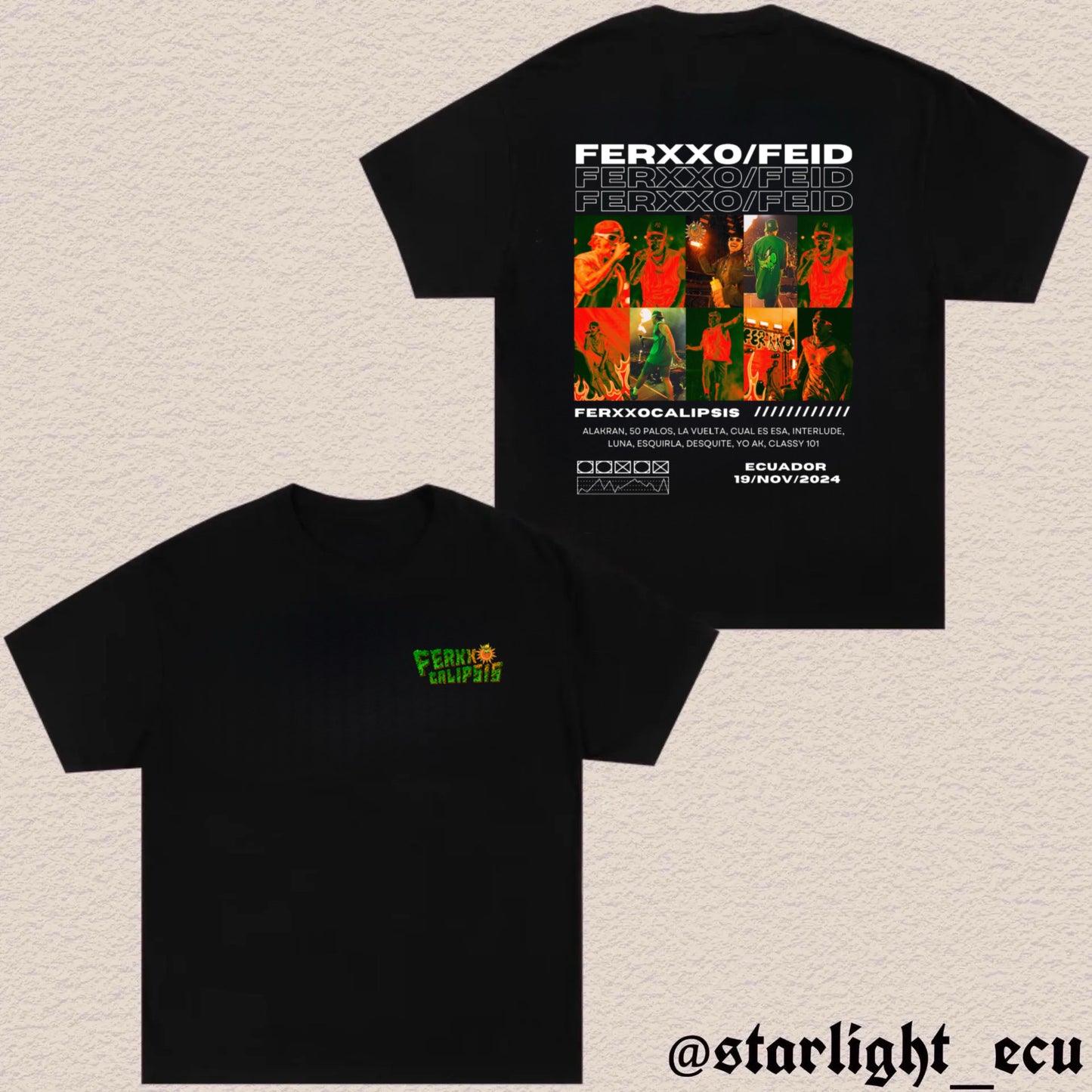 Camiseta ferxxocalipsis