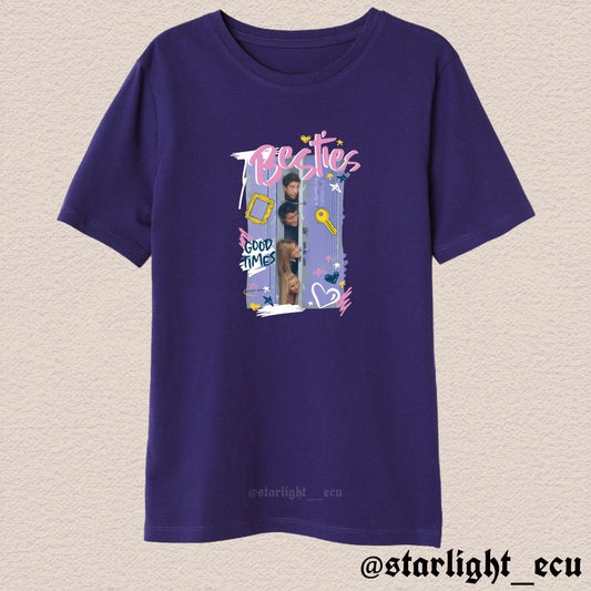 Camiseta besties friends