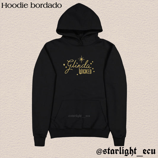 Hoodie bordado Glinda wicked