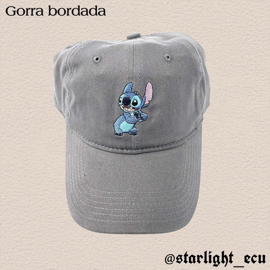 Gorra bordada stitch