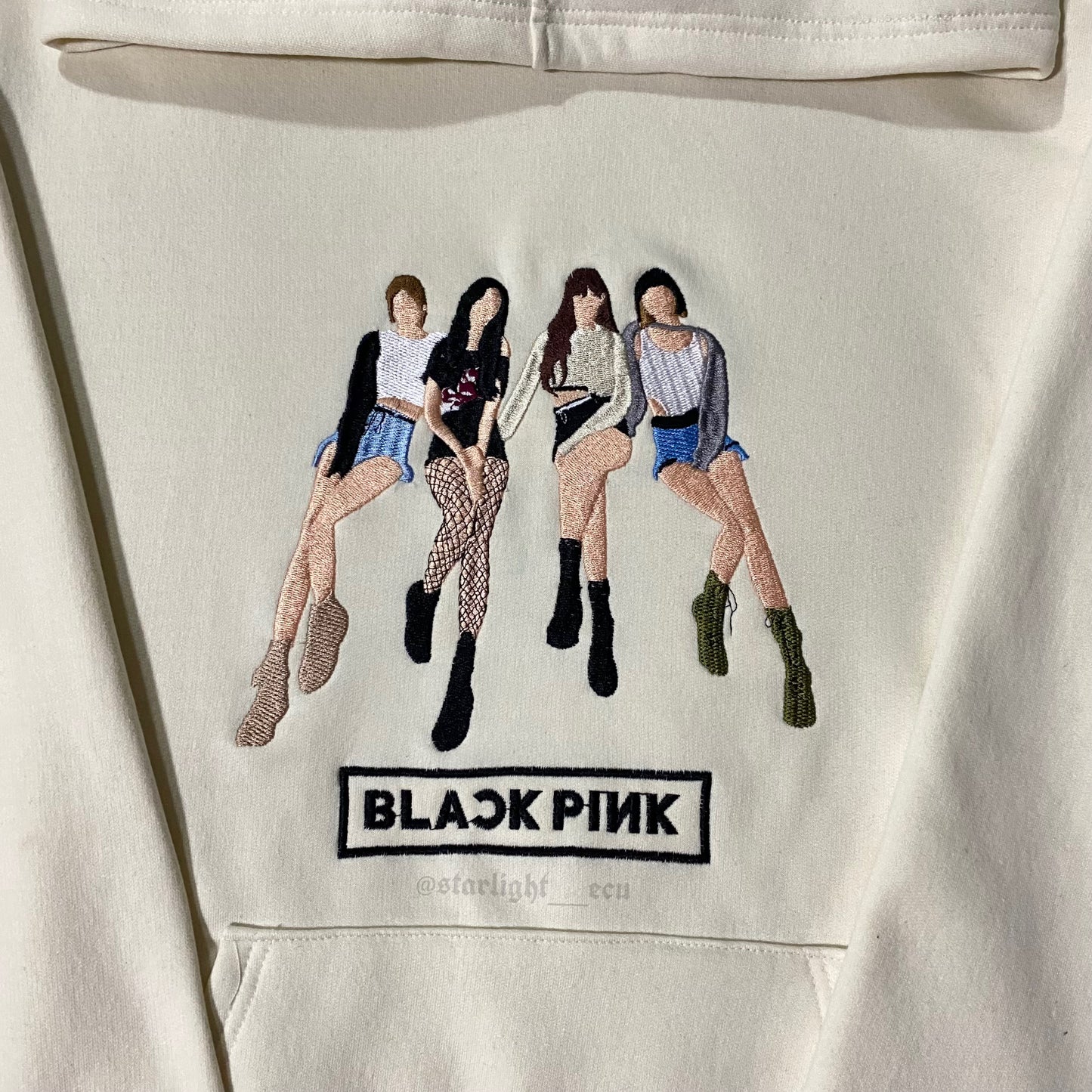 Hoodie bordado blackpink