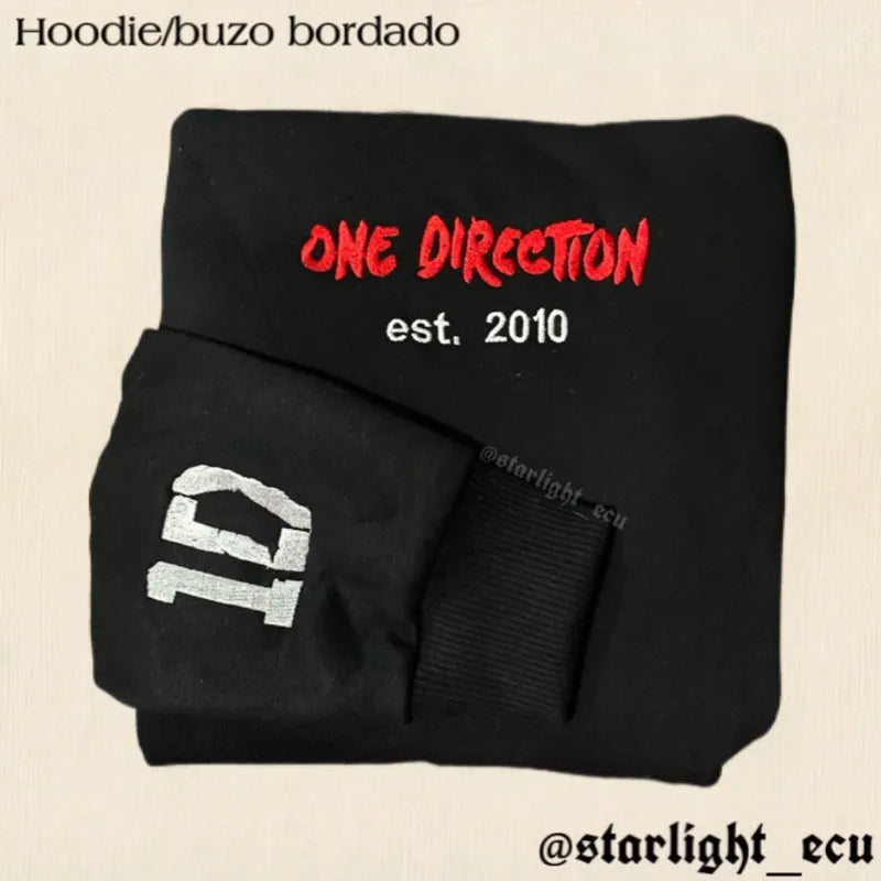 Buzo bordado one direction