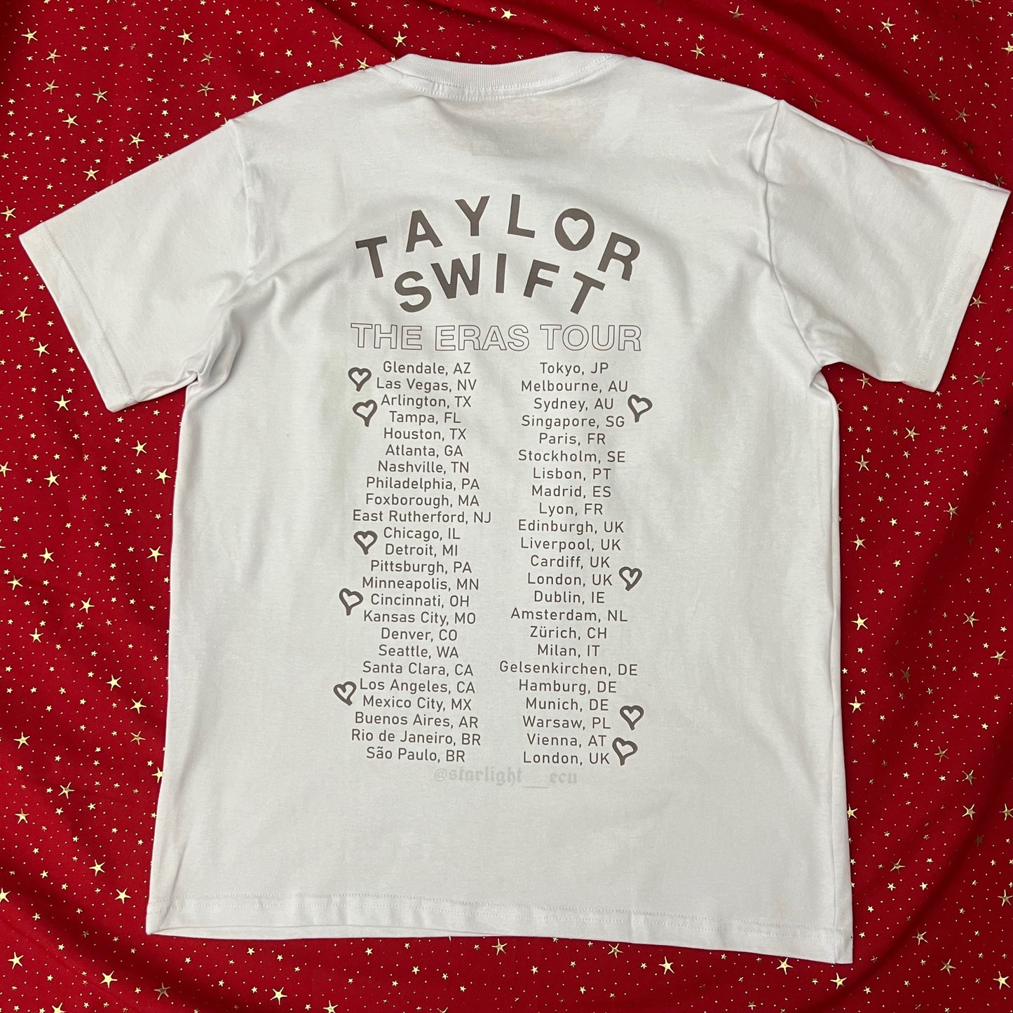 Camiseta speak now tv the eras tour