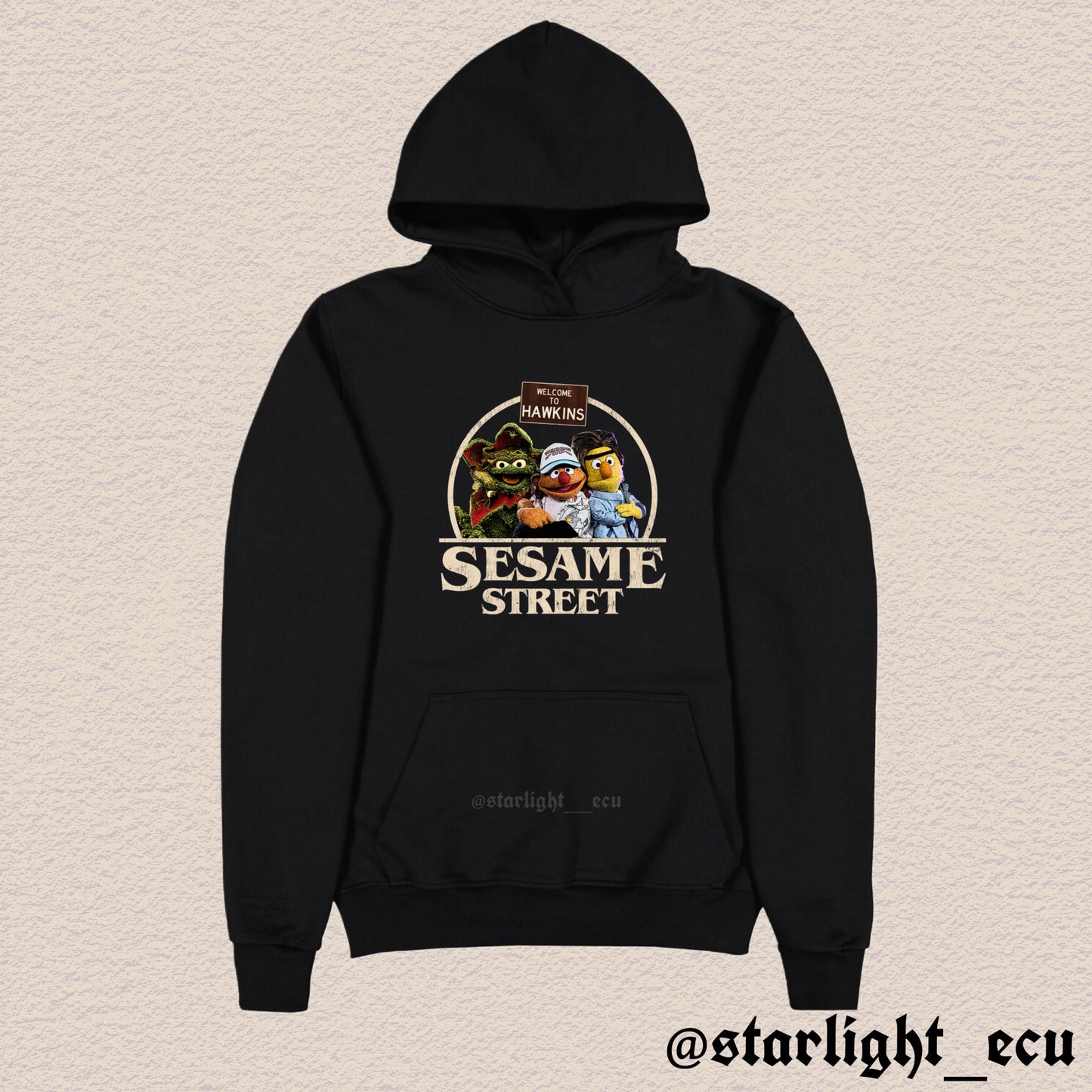 Buzo Sesame Streetstranger things