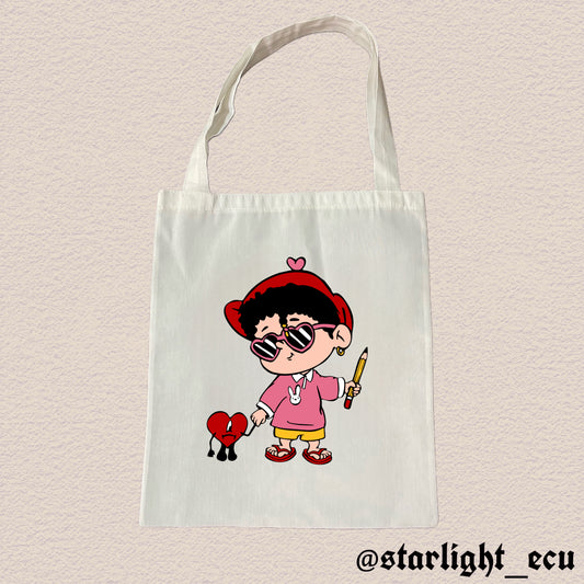 Tote bag bad bunny un verano sin ti