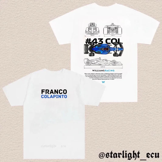 Camiseta franco colapinto
