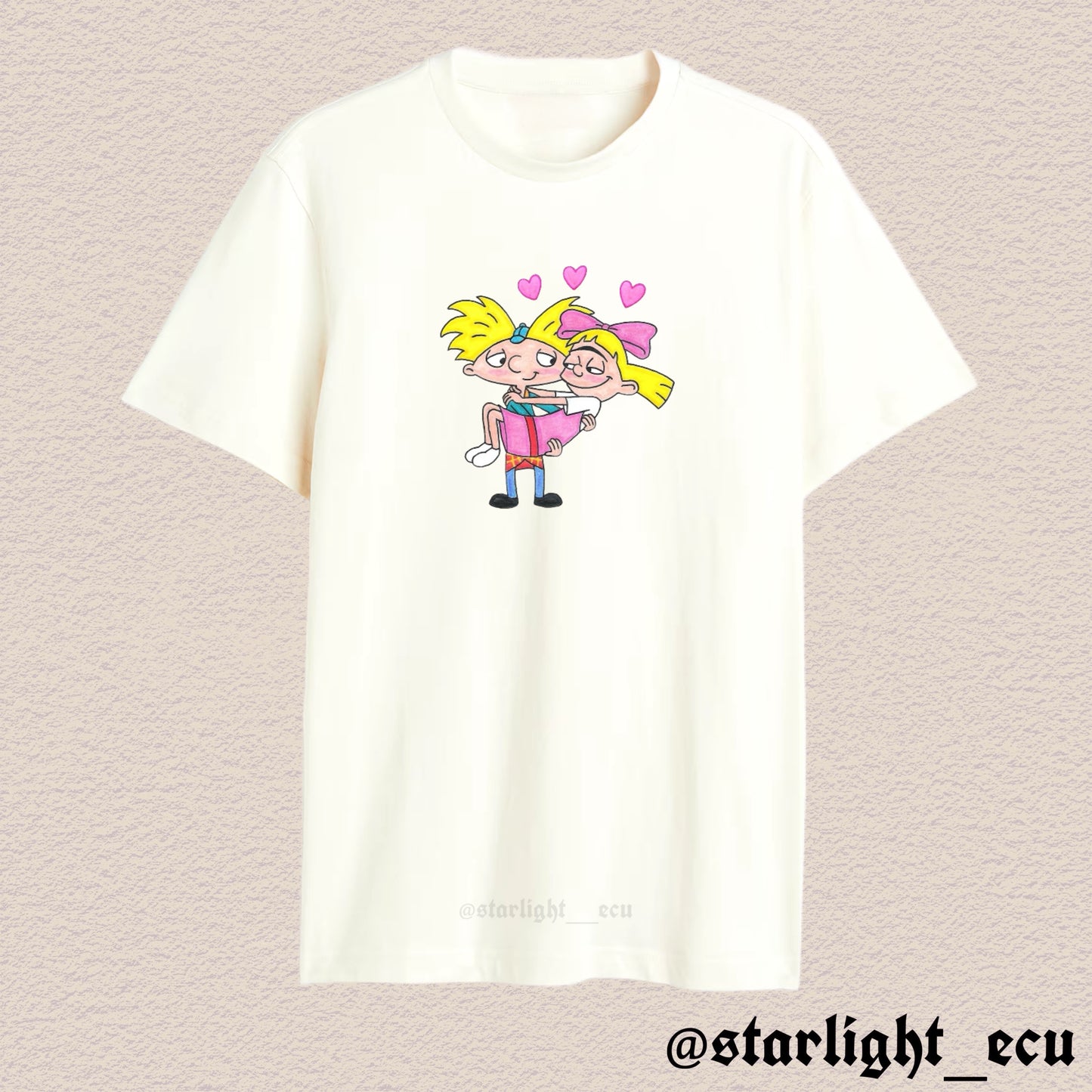 Camiseta arnold & helga
