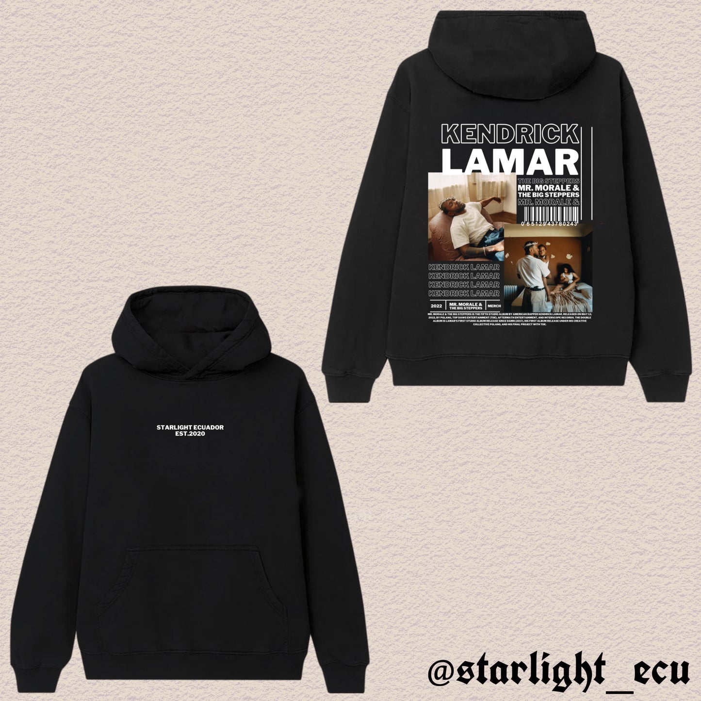 Hoodie Mr. Morale & the big steppers Kendrick