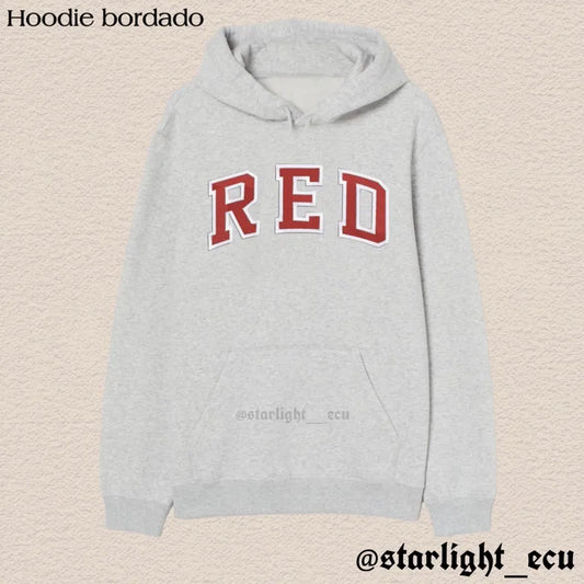 Hoodie bordado RED