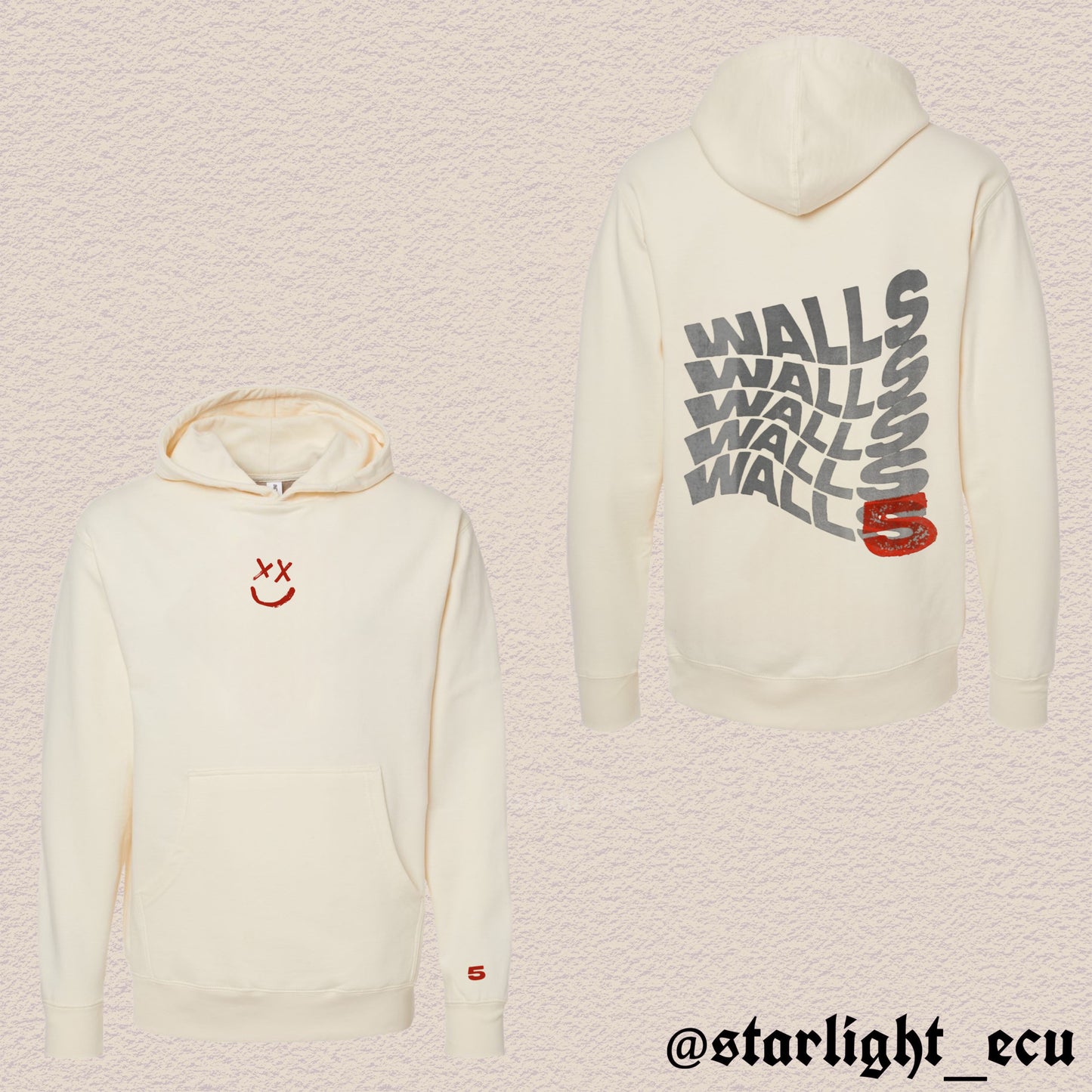 Hoodie louis walls 5th anniversary