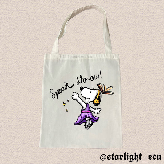 Tote bag speak now