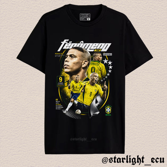 Camiseta Ronaldo o fenómeno Brasil