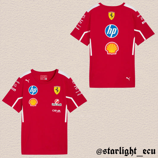 Camiseta ferrari 2025