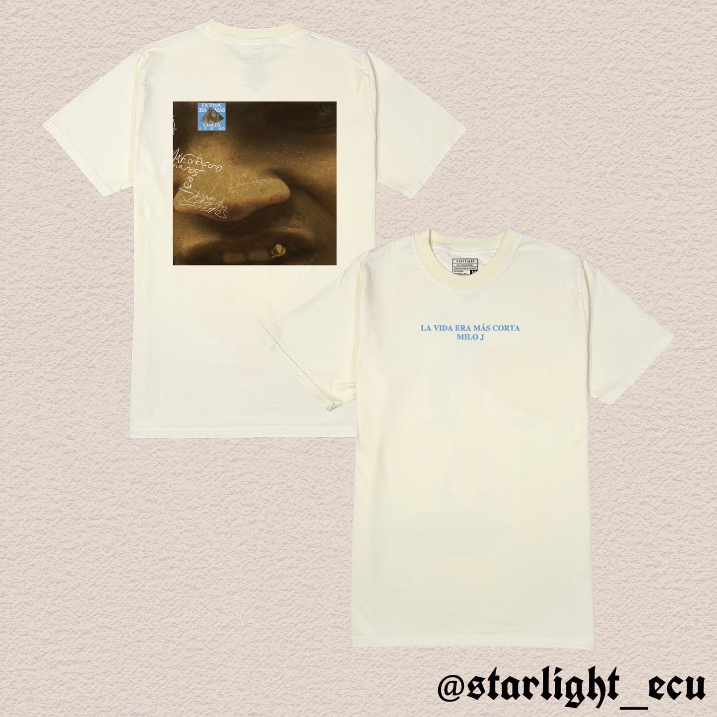 Camiseta la vida es más corta Milo J