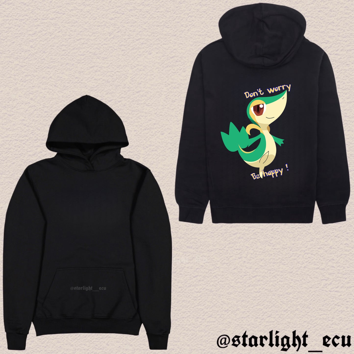 Hoodie Snivy Pokémon
