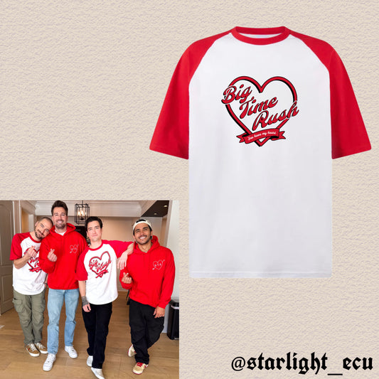 Camiseta oversized big time rush