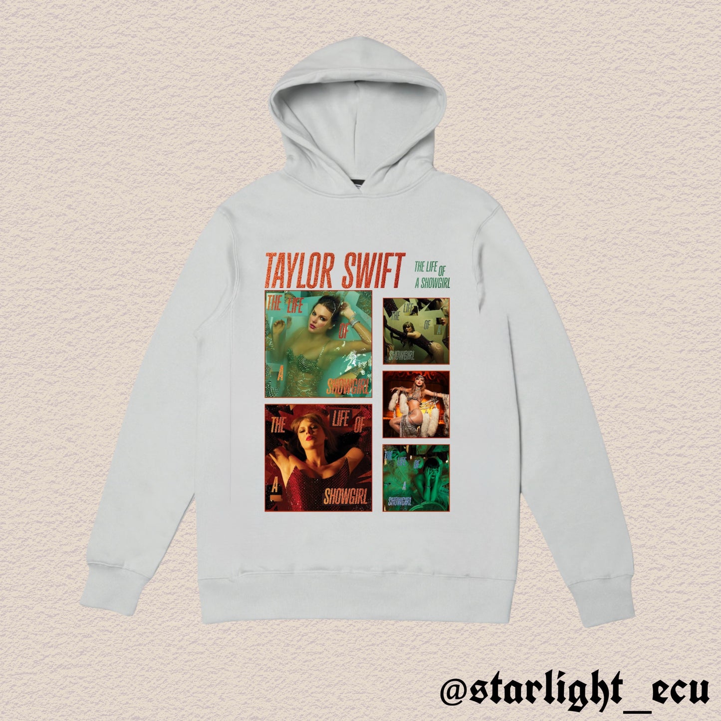 Hoodie sin bolsillo the life of a showgirl