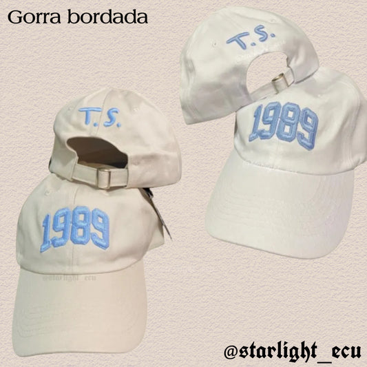 Gorra bordada 1989