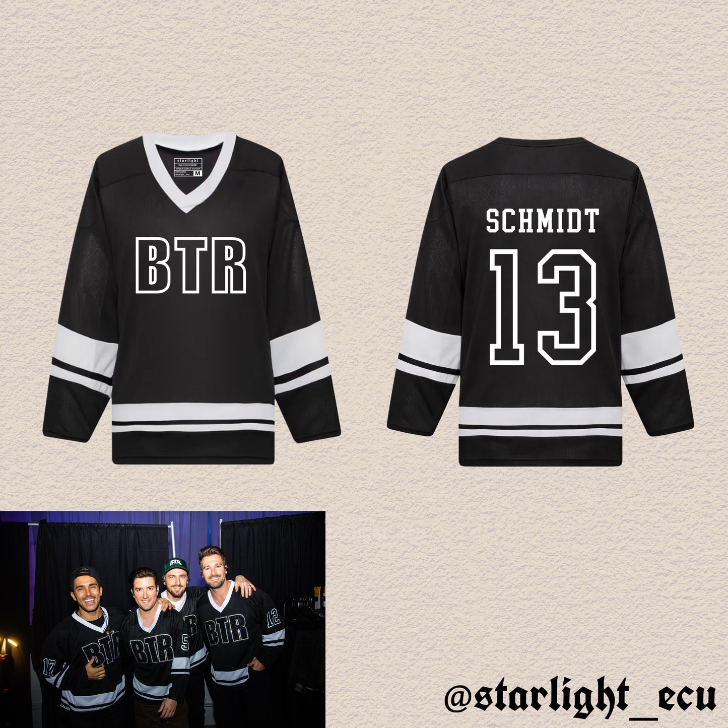 Buzo manga larga con cuello V oversized Schmidt 13 big time rush