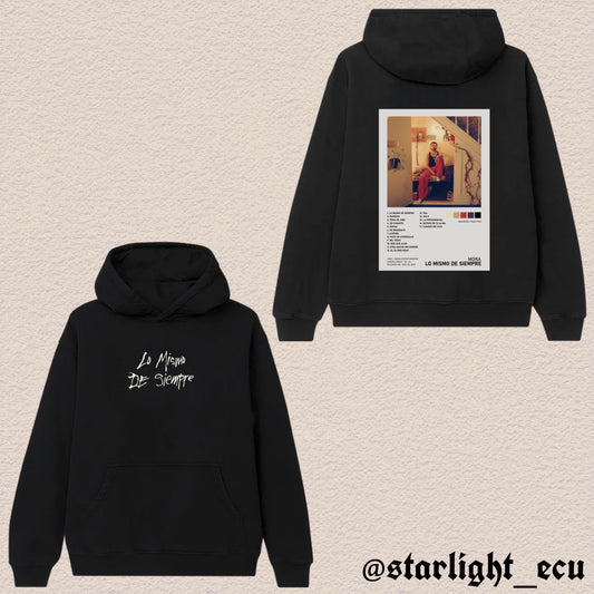 Hoodie lo mismo de siempre mora