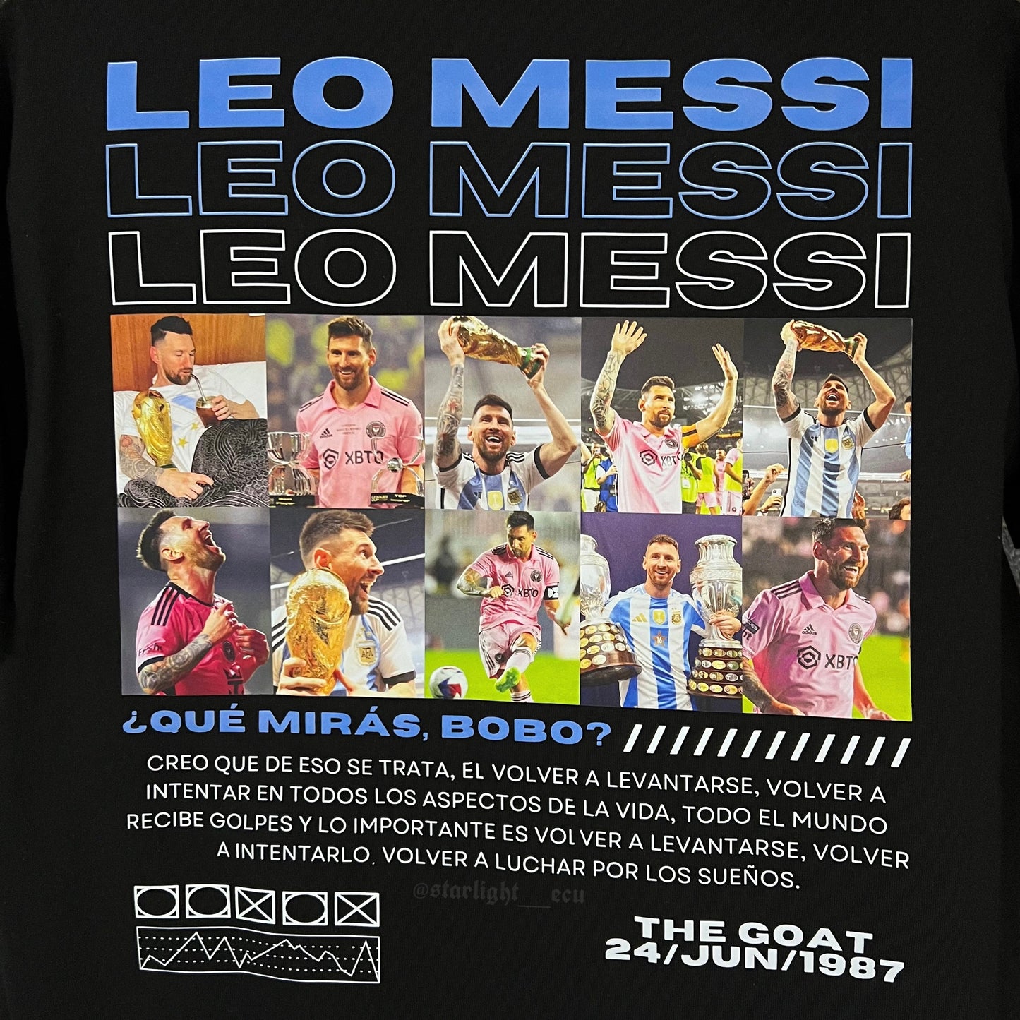 Camiseta Leo Messi