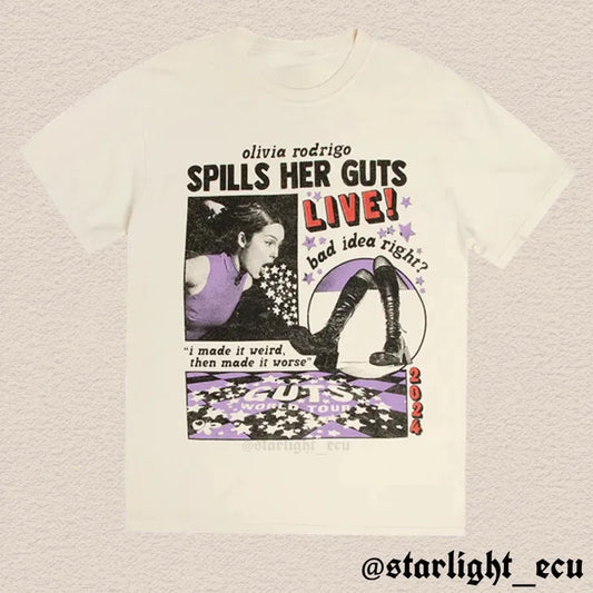 Camiseta spill her guts