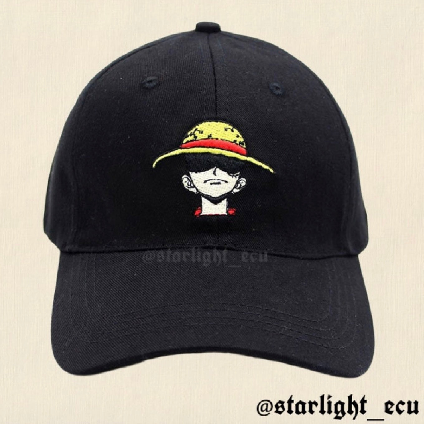 Gorra bordada one piece