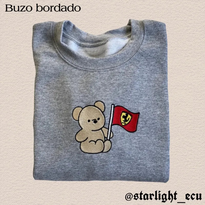 Buzo bordado teams