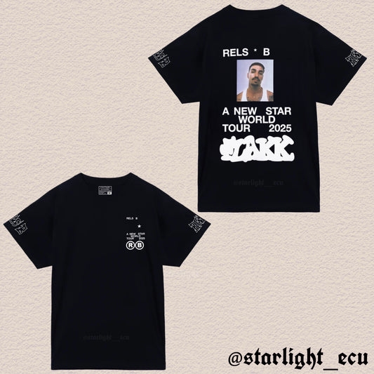 Camiseta a new star world tour 2025 rels b