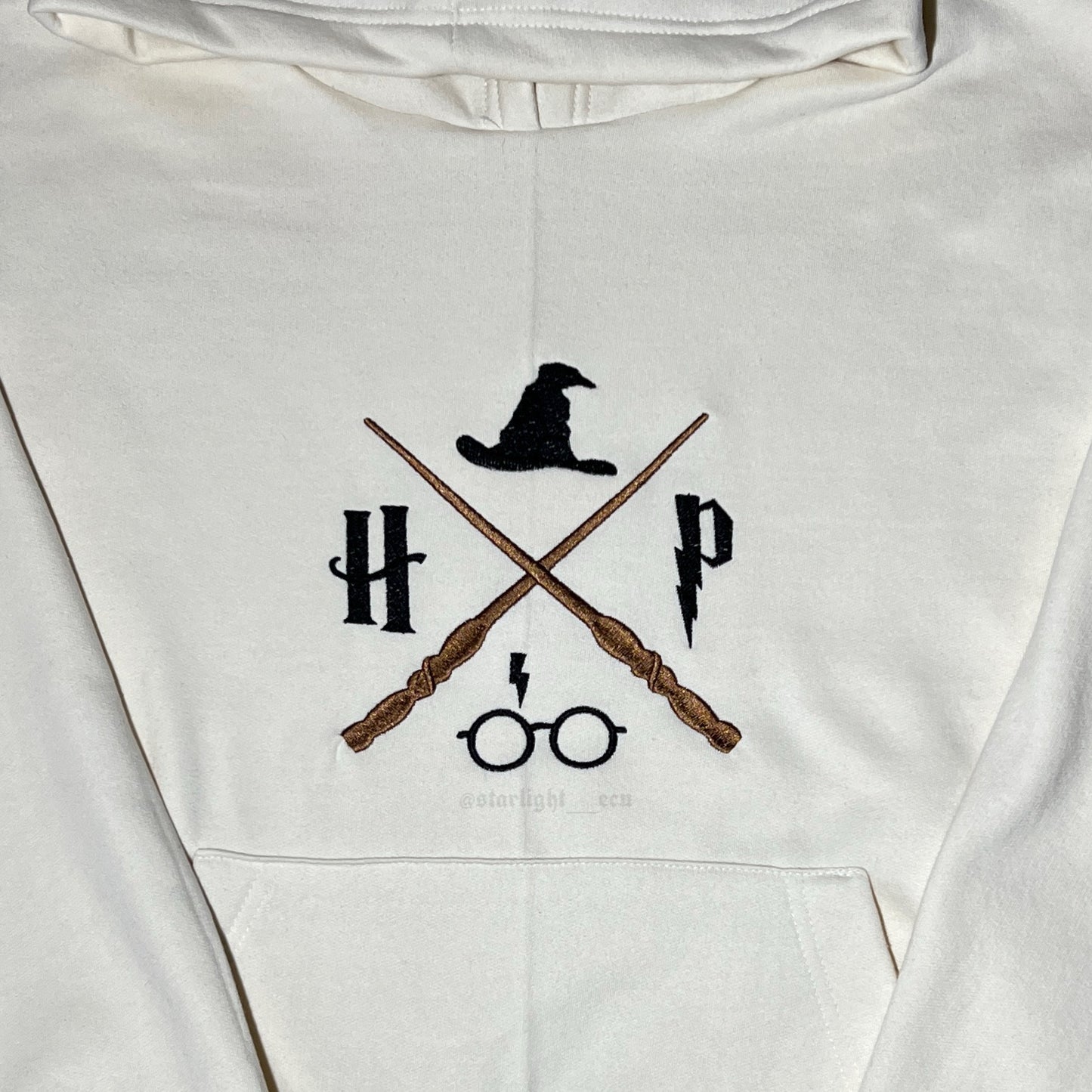 Hoodie bordado Harry Potter