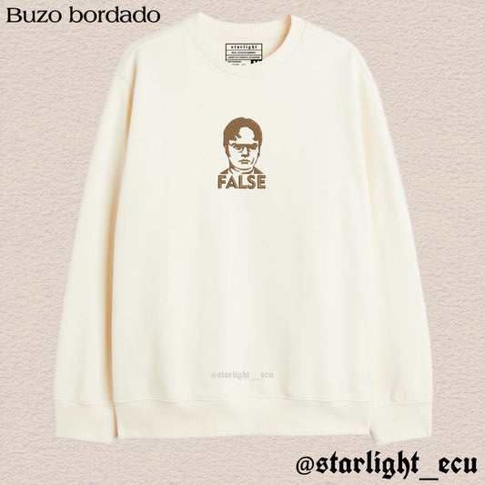 Buzo bordado Dwight Schrute the office