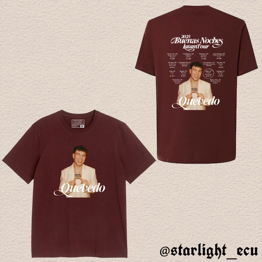 Camiseta buenas noches tour Quevedo