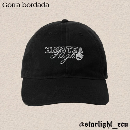 Gorra bordada monster high