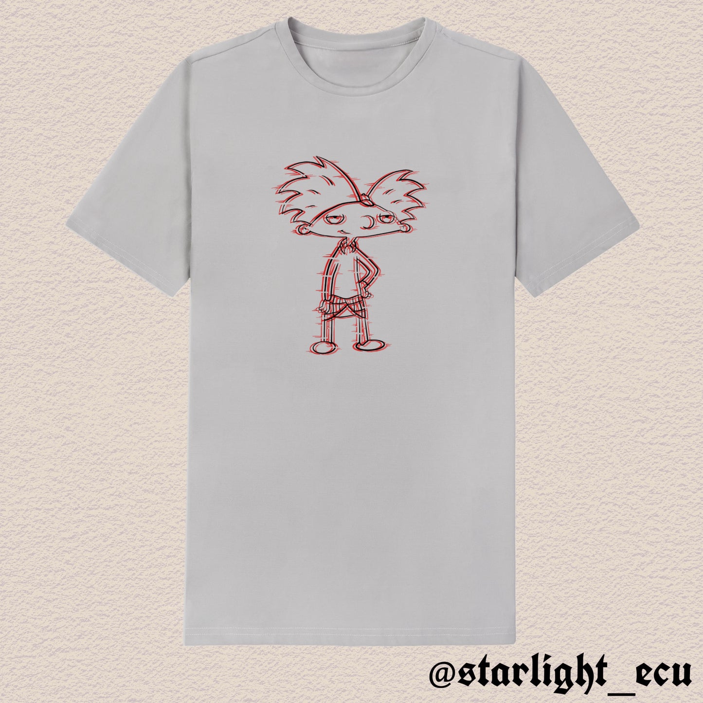 Camiseta hey arnold