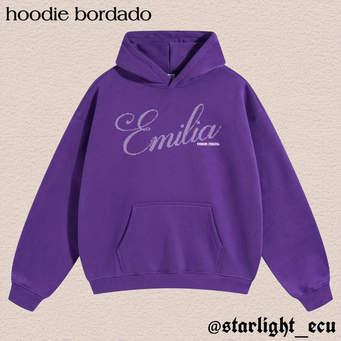 Hoodie bordado Emilia Mernes