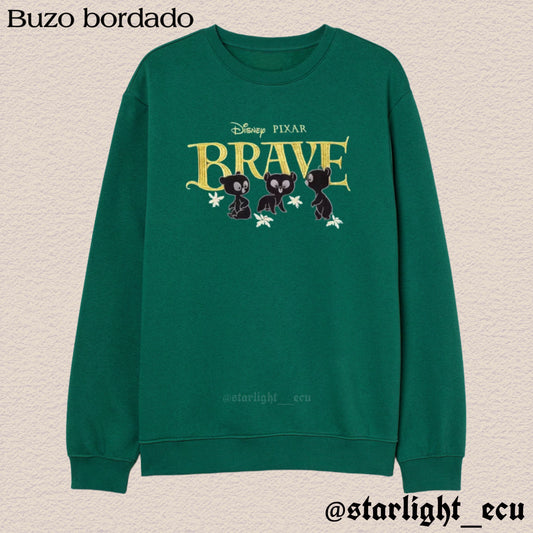 Buzo bordado brave