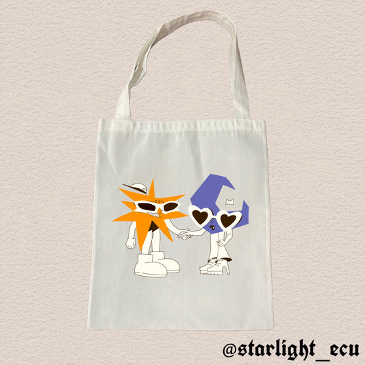 Tote bag estrella & media luna