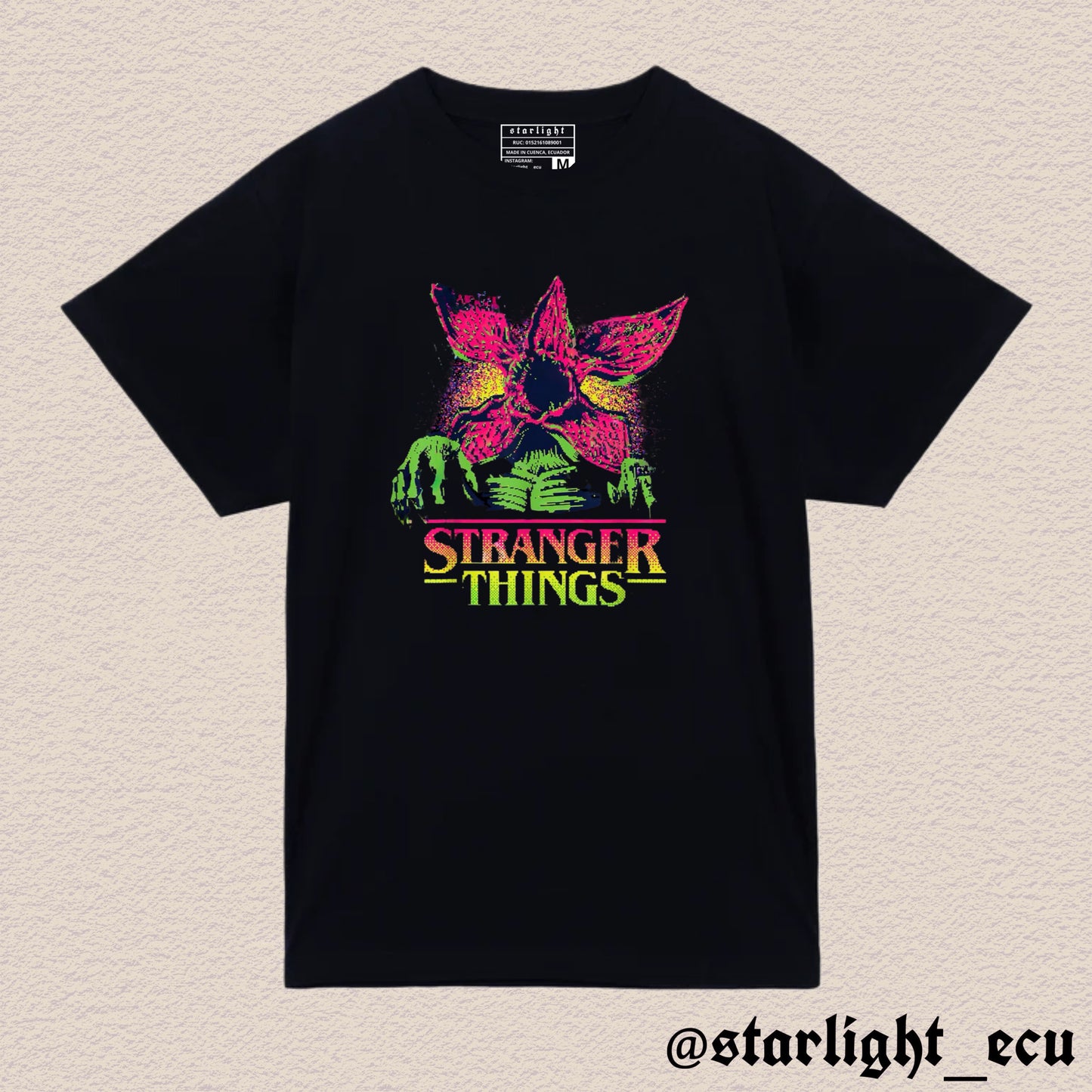 Camiseta stranger things