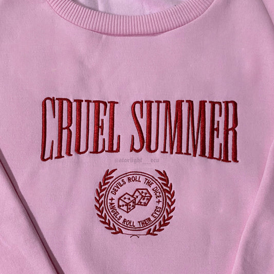 Buzo bordado cruel summer