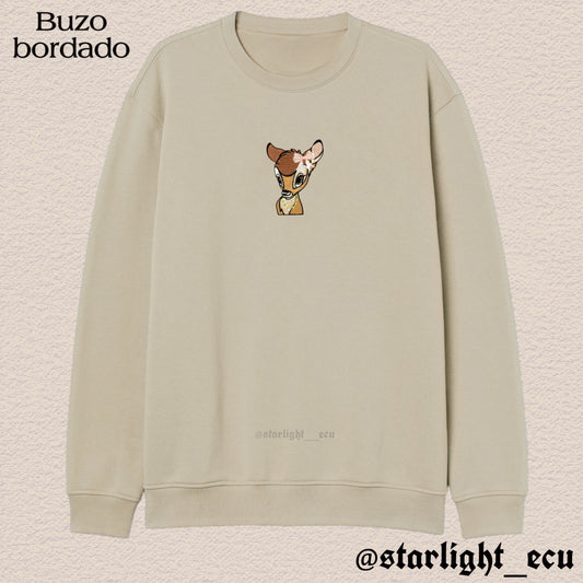 Buzo bordado Bambi