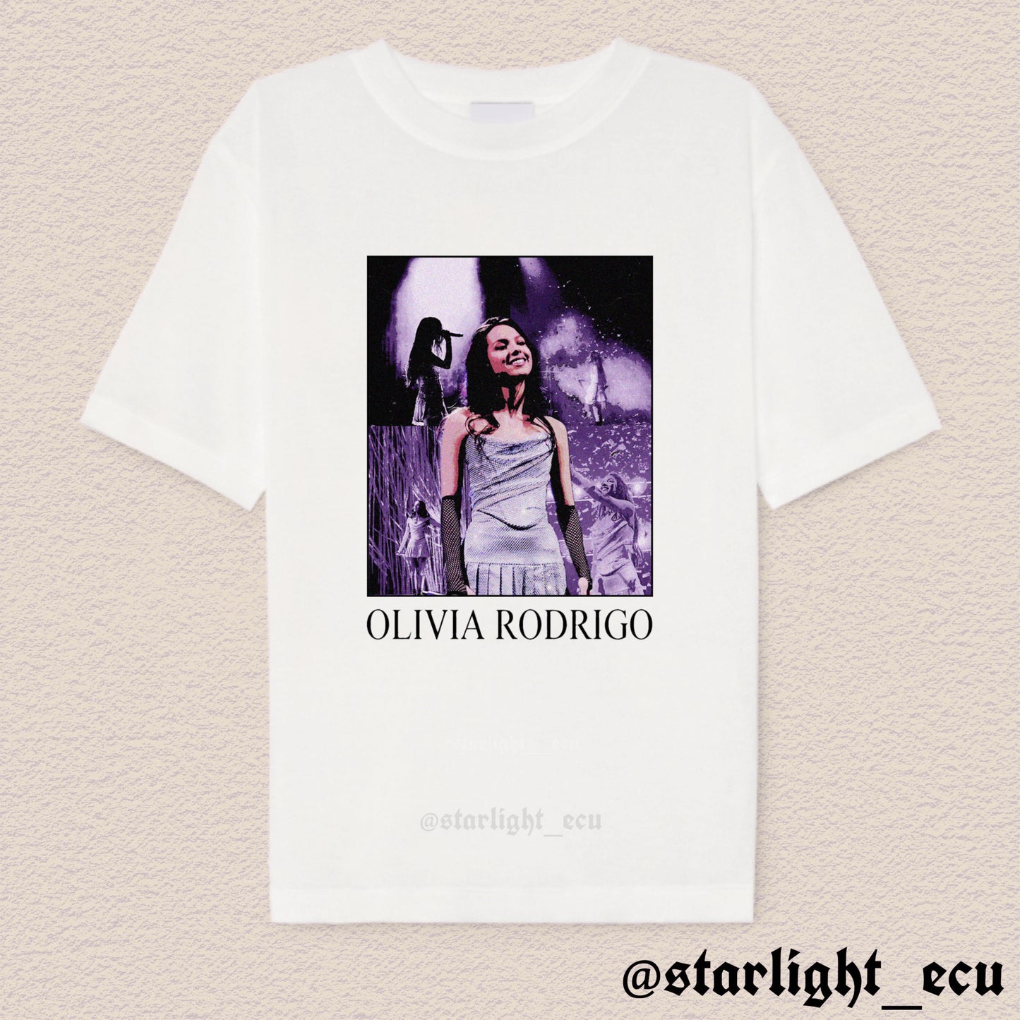Camiseta oversized Olivia Rodrigo