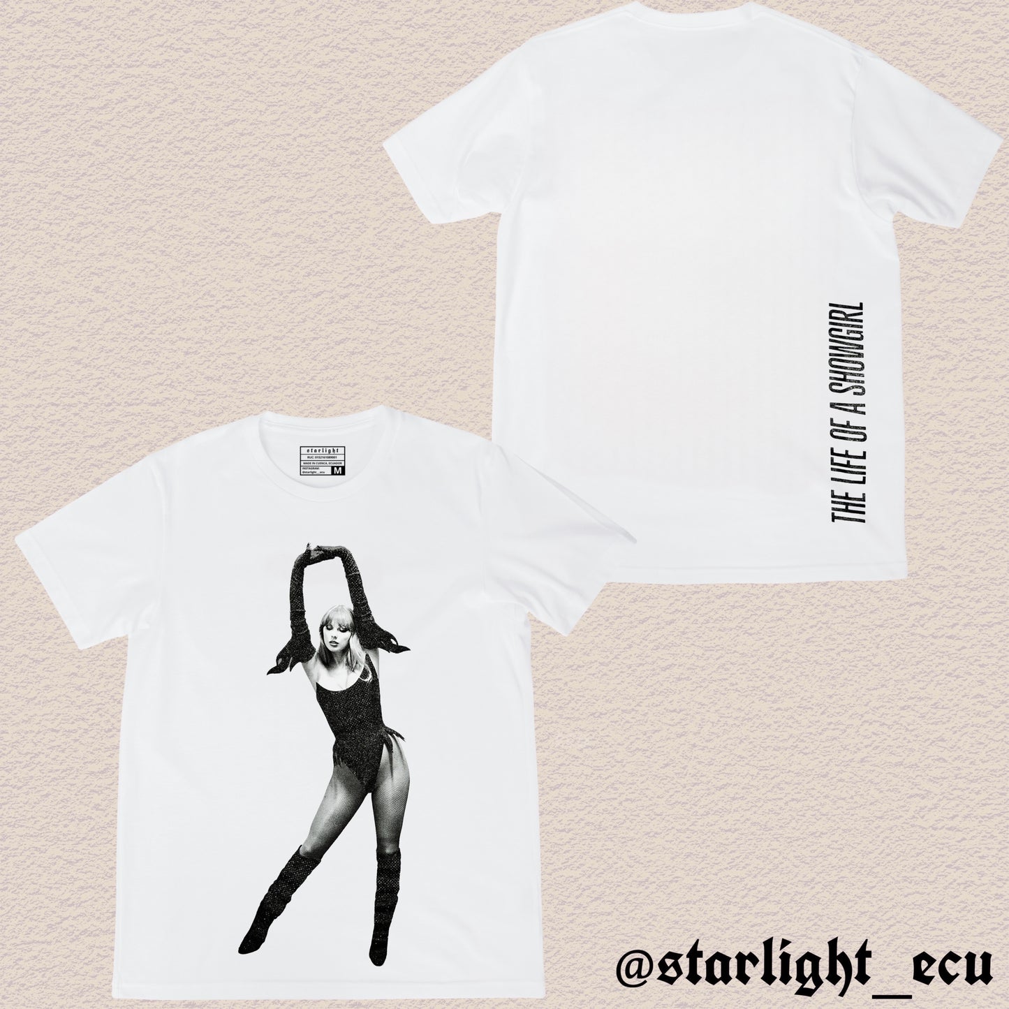 Camiseta the life of a showgirl