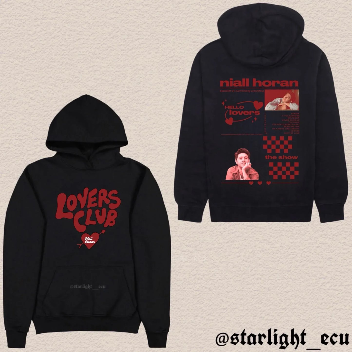 Hoodie niall lovers club
